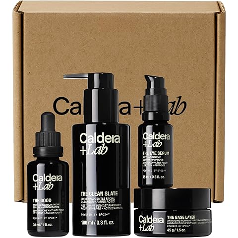 Caldera + Lab Mens Anti-Aging Skincare Kit – The Regimen Rich + Eye Defense