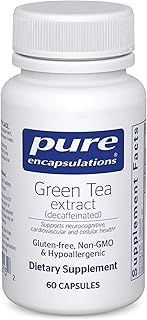 Pure Encapsulations Green Tea Extract Decaffeinated 60 Capsules